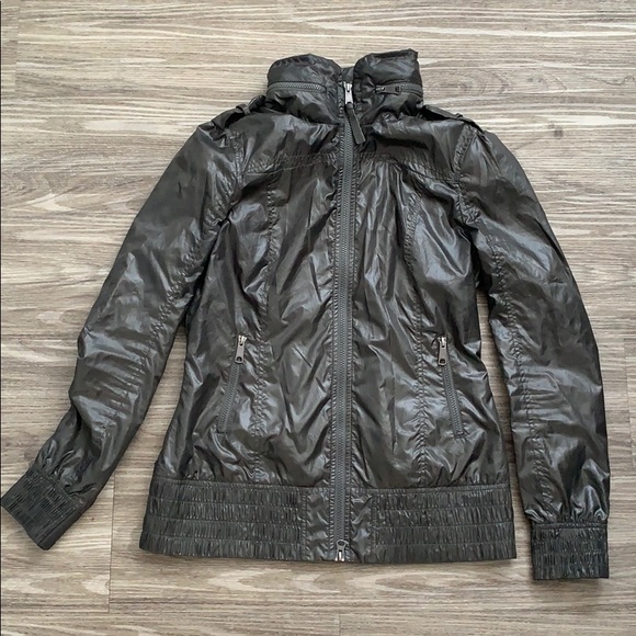 Mackage grey rain jacket